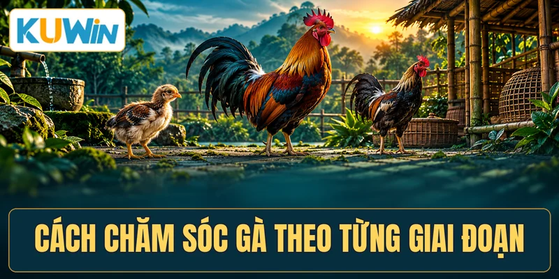Cách chăm sóc gà theo từng giai đoạn